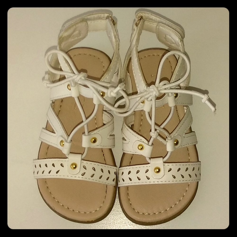 Toddler White Sandals